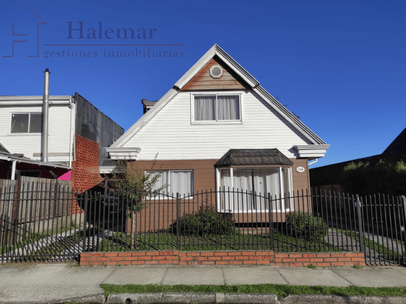 Arriendo Casa 4D 2B Valle Volcanes, 3 estacionamiento, Puerto Montt.